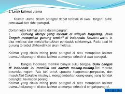 Paragraf merupakan gabungan beberapa kalimat. Bahasa Indonesia Kelas Iv Ppt Download