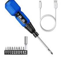 Amazon.com: AMIR Power Screwdriver Cordless Rechargeable, Electric  Screwdriver Sets, Portable Automatic Home Repair Tool Kit, Motorized  Screwdriver ...