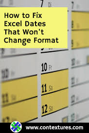 Excel Dates Won T Change Format With Images Excel Hacks Microsoft Excel Tutorial Excel Tutorials