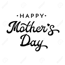 A beautiful and elegant african american (black) mother with natural hair is imitated by her young daughter. Happy Mothers Day Brush Lettering Black Letters Isolated Decoration Royalty Free Cliparts Vectors And Stock Illustration Image 77398236