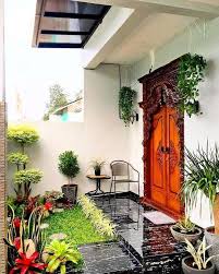 ️ walaupun berada di luar bangunan, teras rumah merupakan salah satu bagian paling berperan dalam menentukan keindahan sebuah hunian. 35 Model Teras Rumah Minimalis Cantik Instagrammable