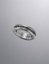 David Yurman Men Rings Streamline Ring Pave Black Diamonds Yea My Man Has Expensive Taste Rings For Men Men S Rings Pave Ring