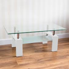 Casa mare elise is available in 4 pieces including executive desk, credenza, hutch and coffee table. Vida Designs Elise Rectangular Glass Coffee Table White Buy Online In Andorra At Andorra Desertcart Com Productid 52740180
