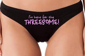 Threesome thong