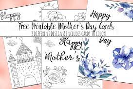 Mother's day crafts for kids Free Printable Mother S Day Cards Some Of Them You Can Color