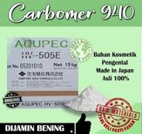 AQUPEC HV-505 HC CARBOMER 940 JAPAN 250gram Carbopol 940 Pengental Air  Super Gelling Original Gelling agent ex Jepang Asli Pengental Kosmetik/Hand  ...