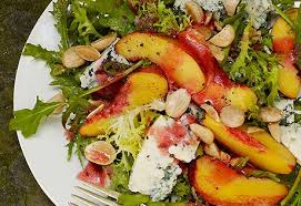 Pin By Epicurious On Crunchy Salads Blue Cheese Recipes Plum Vinaigrette Recipe Blue Cheese Salad
