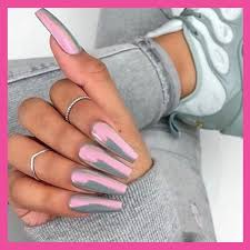 Diy nail art💅how to paint your nails at home! 25 Grey Nail Designs That Are Anything But Boring
