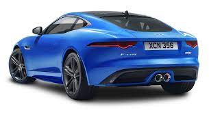 Blue Jaguar F Type Back View Car Png Image Jaguar F Type Jaguar Car