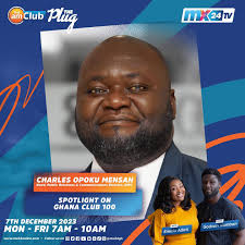 Join our Head of PR & Comms, Charles Opoku Mensah, live