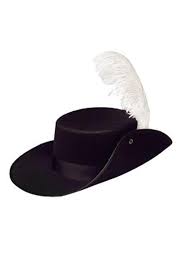 Ladies purple pirate hat with feathers | ebay Musketeer Pirate Hat With Feather
