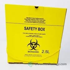 Kami berada di lindeteves trade center (ltc) lantai 2 blok b 17 no. Jual Promo Tempat Sampah Medis Safety Box 2 5 Liter Biohazard Container Murah