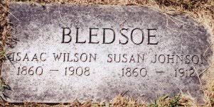 Bledsoe, Isaac Wilson & Susan (Johnson)