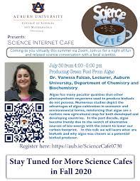 Join Vanessa Falcao at this Week's Science Cafe