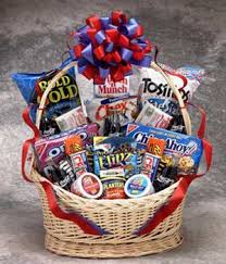 Snack Basket Great For The Entire Family With Images Snack Gift Baskets Snack Gift Snack Baskets