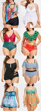Pin Em Rosegal Plus Size Swimsuit