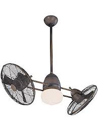 Gyro 42 Twin Ceiling Fan In Restoration Bronze In 2020 Antique Ceiling Fans Ceiling Fan Farmhouse Ceiling Fan