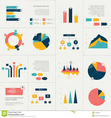 Info Graphics Set Stock Vector Illustration Of Graphs