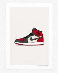 Pngtree offers jordans png and vector images, as well as transparant background jordans clipart images and psd files. Jordan Bred Toe Kickposters Jordan 1 Chicago Off White Png Clipart 5562011 Pinclipart