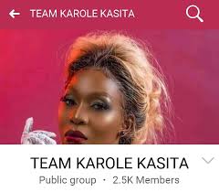 Hello my fans in case you want to join Team Karole Kasita Facebook group  Group Link: https://www.facebook.com/groups/616541869084431/ Obuwoomi Video  Link: https://youtu.be/EAjiF6rZ72o #Obuwoomi still going viral.