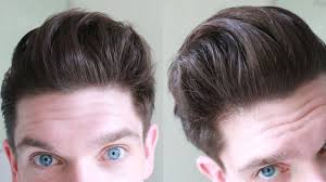 With the rise in importance of men's grooming, it's perfectly normal for men to be found shopping a couple of methods are available to straighten the curly or wavy hair. Quiff How To Without A Hair Dryer Youtube