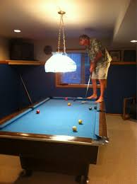 Playing Pool Standing On Pool Table Www Designerbilliards Co Uk Golf Humor Golf Quotes Golf Videos