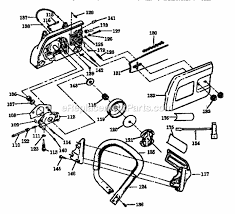 Craftsman 358356332 Gas Chainsaw Schematics Handle Assembly Gas Chainsaw Chainsaw Craftsman Chainsaw