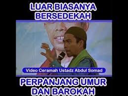 Ceramah Ustadz Abdul Somad Masya Allah Luar Biasanya Bersedekah Youtube Sahabat Video Allah