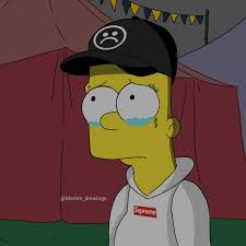 All orders are custom made and most ship worldwide within 24 hours. Yung Marlim On Twitter Sad Bart Sketchbook Dopeart Digitalart