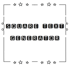 Square Box Text Generator Text Generator Text Square