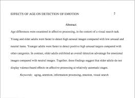 The abstracts will be peer reviewed and authors will be informed about acceptance for presentation via email. Apa Format Abstract Page Mlaformat Org