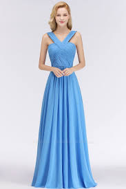Bmbridal Chic Crisscross Ocean Blue Junior Bridesmaid Dresses Affordable Chiffon Ruffle Maid Of Honor Dresses Cheap Bridesmaid Dresses Sleeveless Bridesmaid Dresses Affordable Bridesmaid Dresses