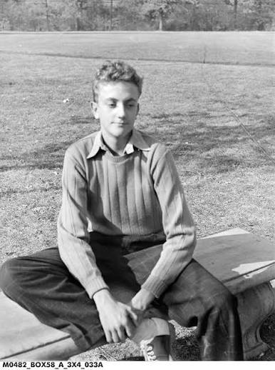 Kurt Vonnegut, 1940 - Shortridge High School Collection - Indiana Historical Society Digital Images