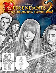The story goes deeper at the arrival of new villain kids, freddie (dr. Descendants 2 Coloring Book Great 18 Illustrations For Kids By Yama Books