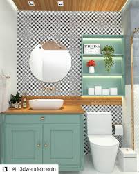 Vetro Designer On Instagram Detalhes De Um Lindo Banheiro Ao Fundo Azulejo Decorado Modelo Flox Preto E Branco 15x15 Bathroom Decor Small Bathroom Interior