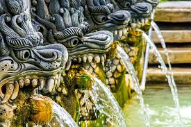 Balinese gargoyles by Hugo Braun