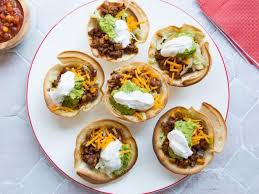Spicy Muffin Tin Tacos Recipe Food Network Recipes Best Dinner Party Recipes Recipes
