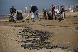 Israel has not yet responded to a suspected iranian oil spill on its shores in february. Mystery Israeli Oil Spill Leads To Multimillion Dollar Cleanup
