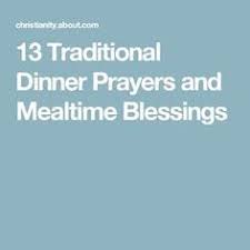 Easter time is a time where we really owe a big. Dinner Prayer