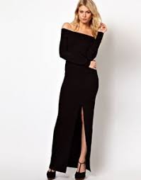 This is a maxi that transitions effortlessly from day to night so be prepared to rock it all day,everyday!,this dress is lined in the bust but it is not padded. Black Dress With Slit