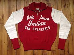 Hap Jones Indian Dealer Motorcycles Club Sweater Mc Clothing Sweater Club Motorcycle Outfit