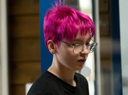 Does anyone know this striking young lady I photographed serving outside  Wetherspoons