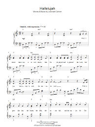 Do you usually like this style of music? Hallelujah Sheet Music By Jeff Buckley For Piano Keyboard Noteflight Marketplace