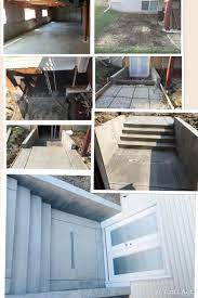 Have A Basement With No Walk Out Or Walk Up You Can Make A Walk Up It Was Just A Wall And Window And Then It W Walkout Basement Basement Steps