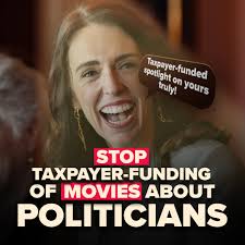 Taxpayers are being forced to pay $800,000 for a documentary about Jacinda  Ardern. Most countries call that propaganda. Sign the petition to end  taxpayer funding of movies about politicians at  www.taxpayers.org.nz/stopthepropaganda.