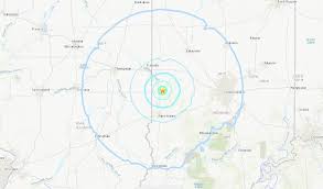 According to the @usgs website, the earthquake was registered at 3.8. Earthquake Reported Thursday Afternoon In Central Illinois West Indiana Wwlp