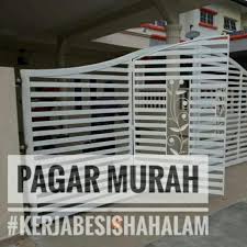 Harga besi hollow perbatang untuk ukuran berbeda tentunya. Pagar Rumah Murah Malaysia Home Desaign