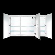 A lighted medicine cabinet is a great choice for enhancing illumination, with led or standard bulb lighting options. Led Medicine Cabinet 60 X36 W Dimmer Defogger Svange 6036lrr Krugg Reflections Usa