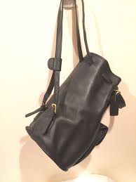Coach Black And Brown Purse Coach Handbag Sling Bag 9992 Barell Bucket Hobo Shoulder Bag Black Leather Drawstring Handle Backpack Brown Leather Backpack Coach Handbags Leather Sling Bag