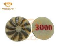 125mm White Resin Fenix Sponge Polishing Pads for Concrete